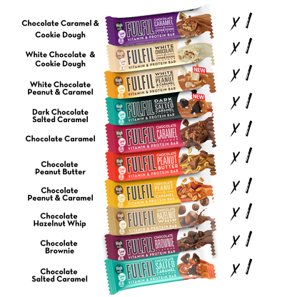FULL RANGE 10 BAR SELECTION BOX Candy & Chocolate FULFIL 
