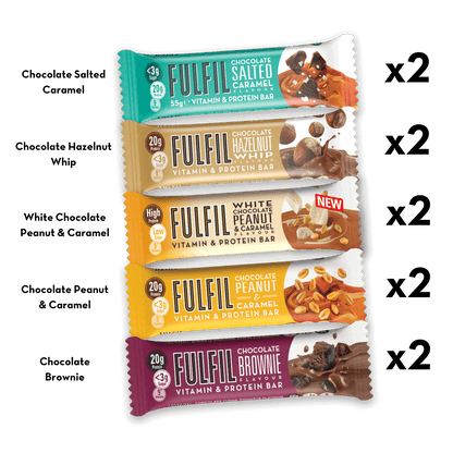 TOP 5 FLAVOURS 10 BAR SELECTION BOX Selection Box FULFIL 